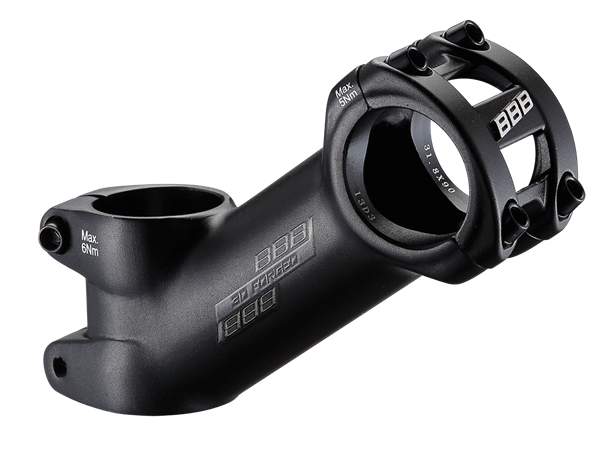 BBB HighRise OS BHS-25 Stem OS 31.8 x 35 grader sort alu 